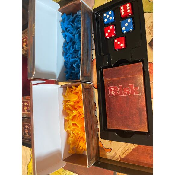 Risk The Game of Strategic Conquest Board Game Hasbro 2015 Modern Complete - Picture 4 of 7